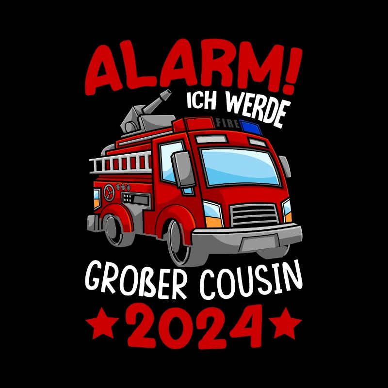 Kinder Alarm Ich werde Großer Cousin 2024