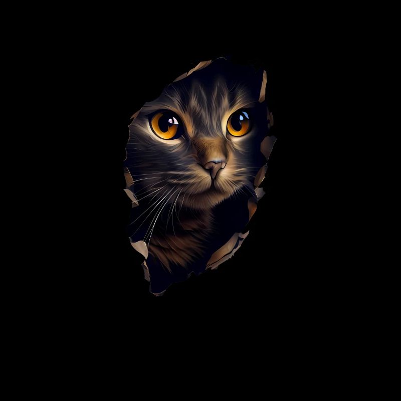 Cat Cute Kitten Cracked Cat Lovers Cats