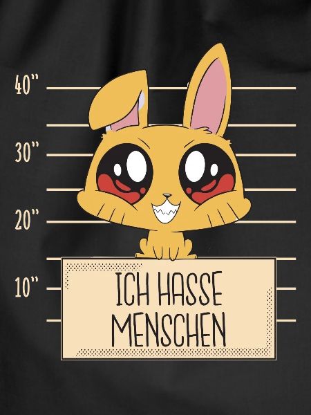 Hase Ich hasse Menschen