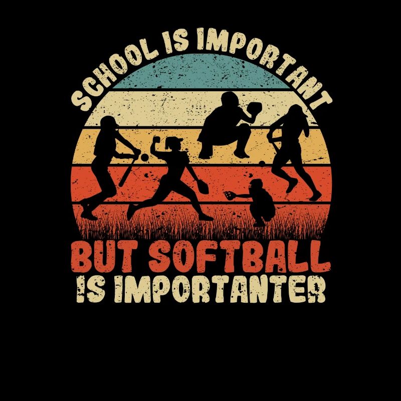 L’école de softball est importante, mais le softball l’est