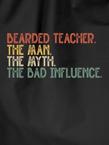 Bearded teacher
