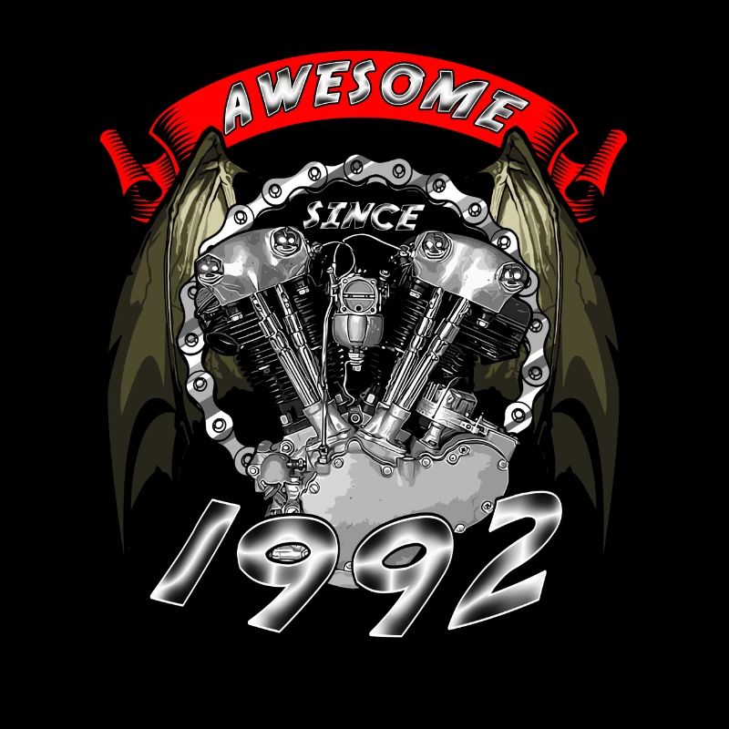 Awesome since 1992, Biker Geburtstag