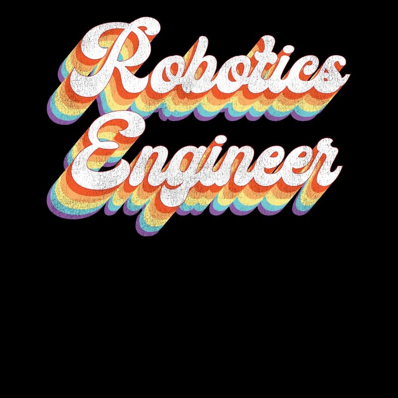 Robot Robotics Engineer Retro