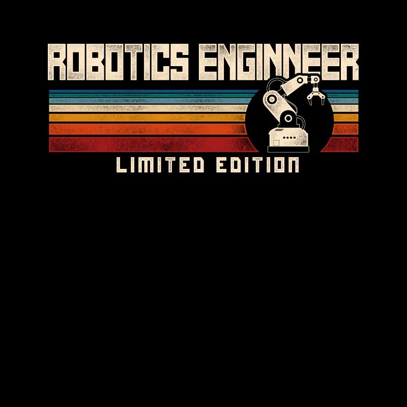 Robot Robotics Engineer Retro