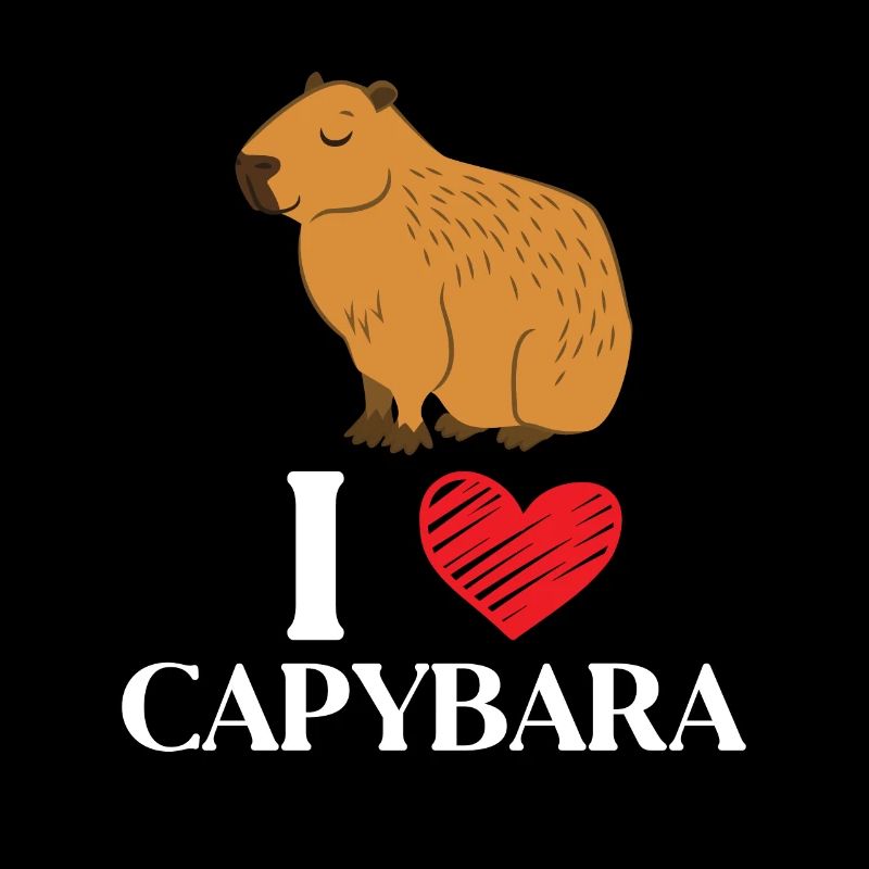 Capybara Tier Nagetier Capibara