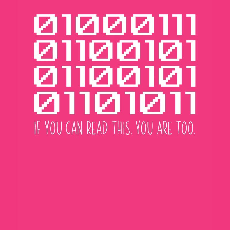 Cool Computer Binary Code Programmeur Développeur