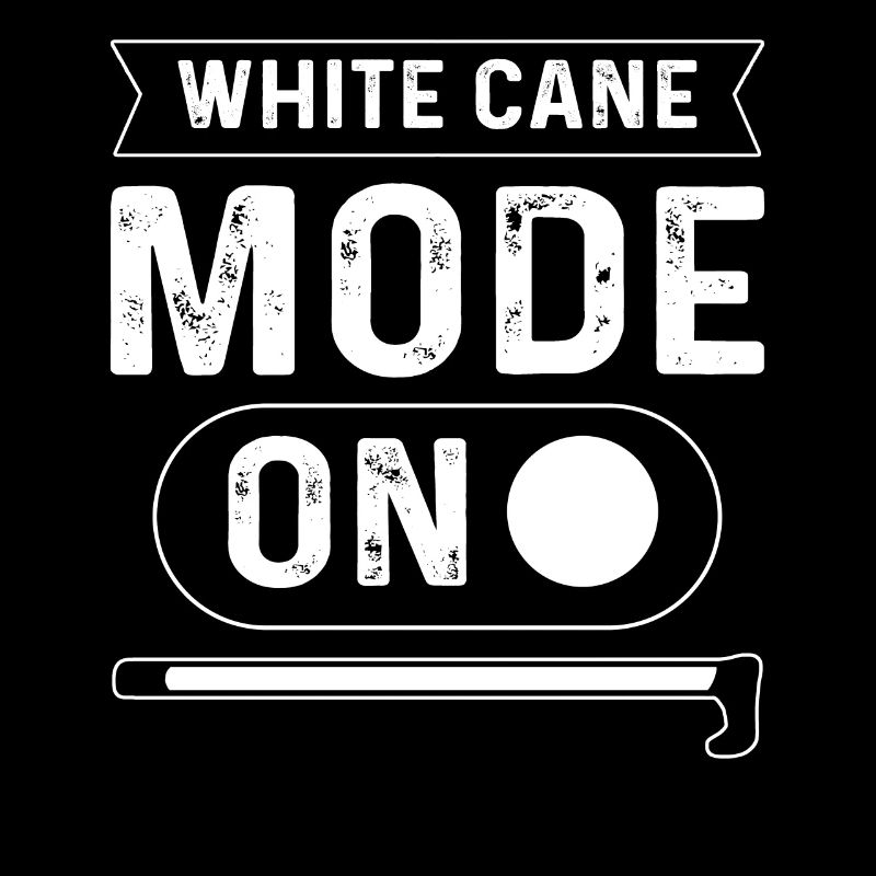 White pipe mode on. Blind persons