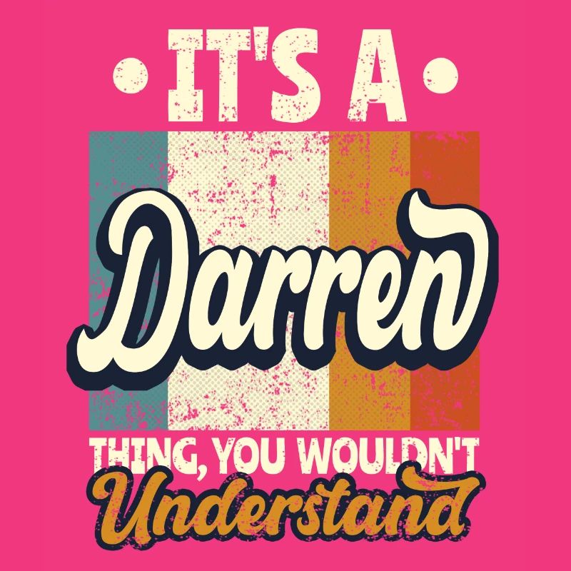 Name Darren Geschenk Geburtstag Spruch