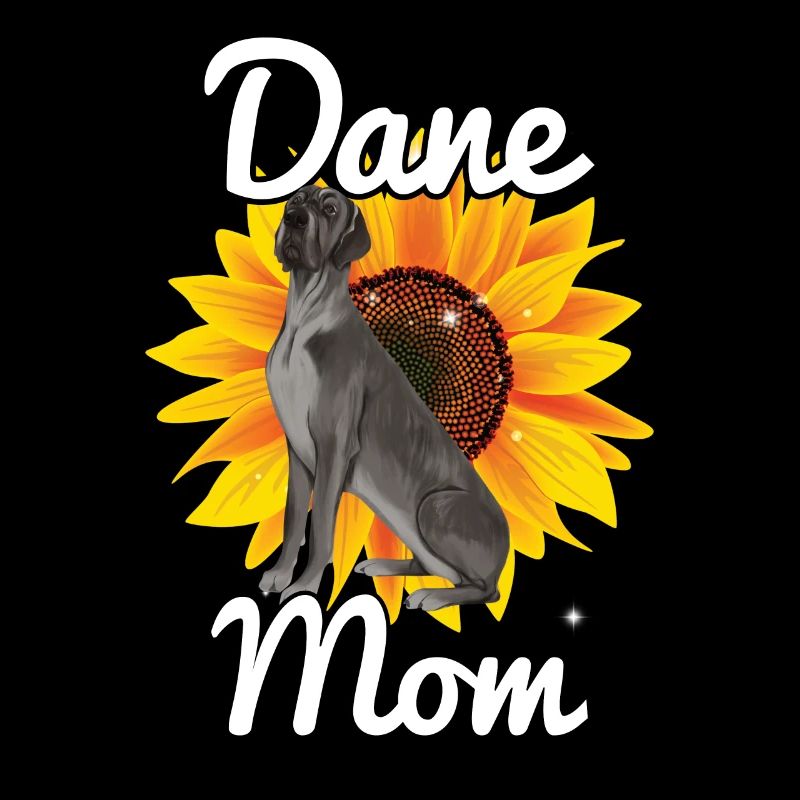 Great Dane Mom Sunflower Dane Lovers
