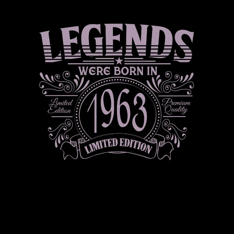 Legenden wurden 1963 geboren