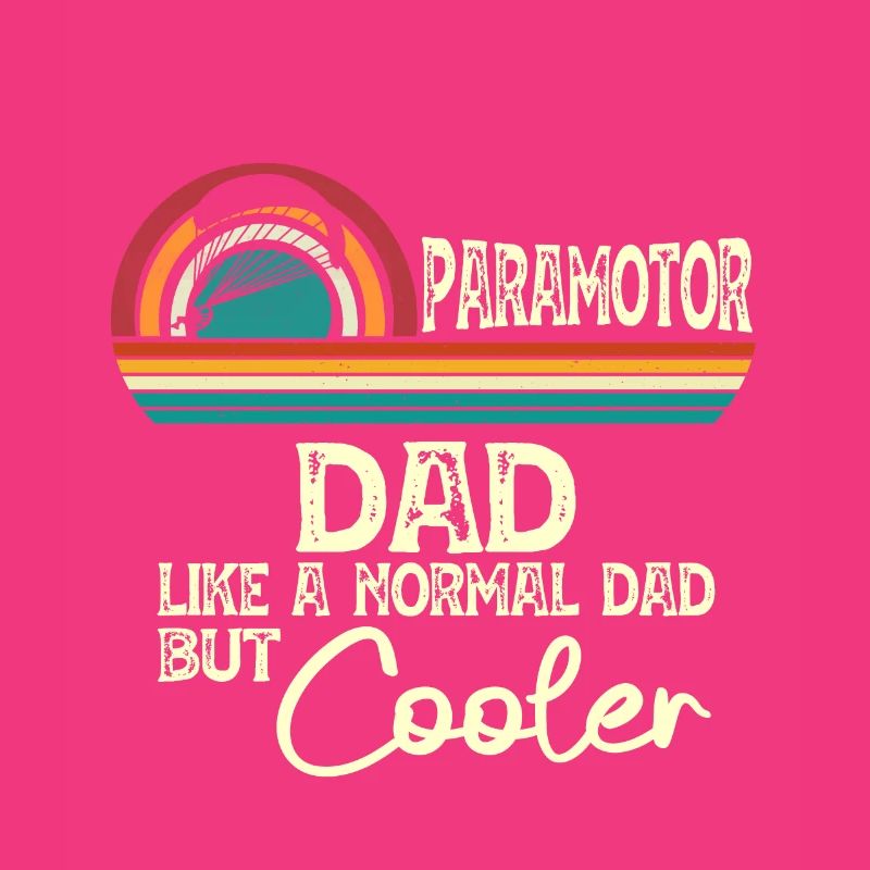 Paramotor pilot paramotoring