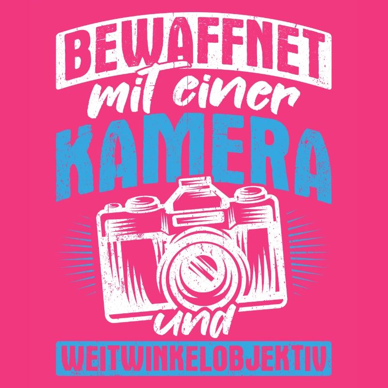 Bewaffnet mit einer KAMERA und WEITWINKELOBJEKTIV
