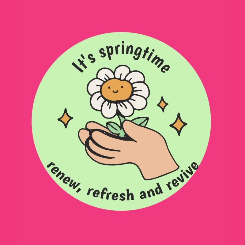 It's Spring Time Renew Refresh & Revive Spring
