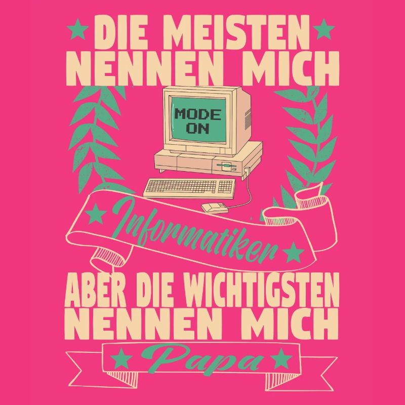 Informatik Computer Programmierer Entwickler Vater