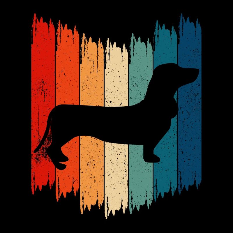 Retro Dachshund Vintage Dachshund