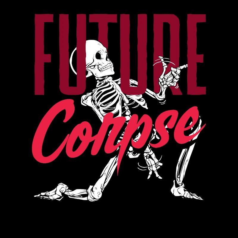 Future Corpse Dark Gothic Squelette