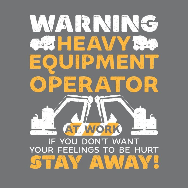 Construction machinery operator Excavator driver Excavator driver Construction workers