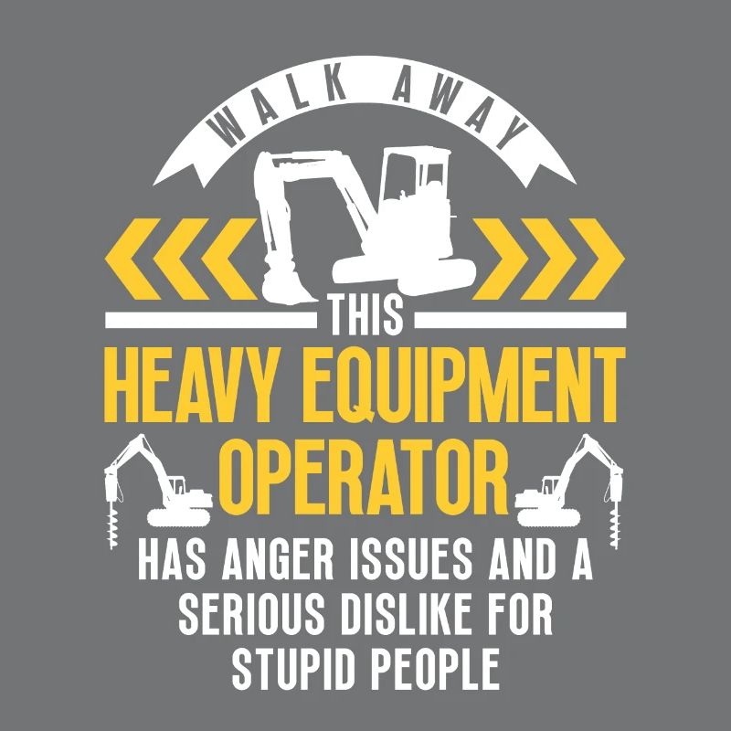 Construction machinery operator Excavator driver Excavator driver Construction workers