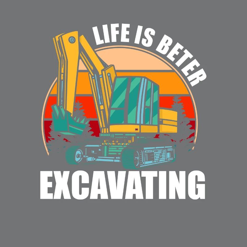 Construction machinery operator Excavator driver Excavator driver Construction workers