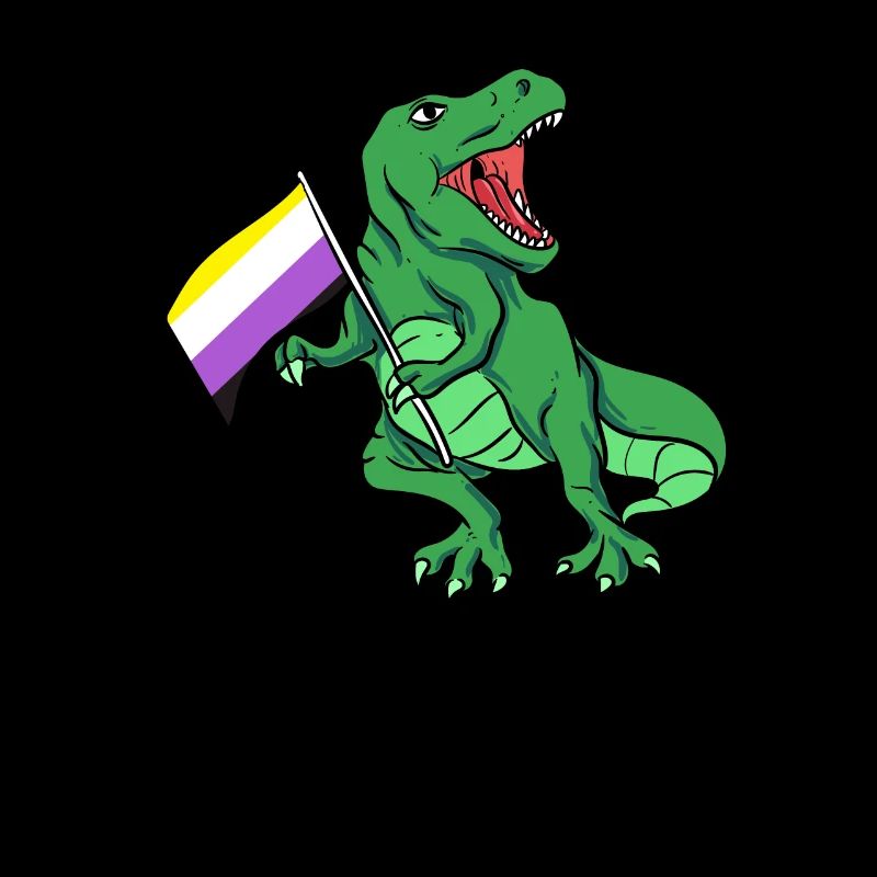 Non Binary Gender Flagge Geschenk