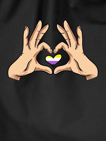 Non Binary Gender Flagge Geschenk