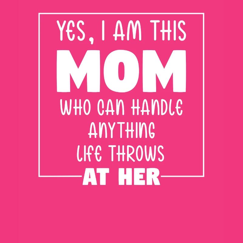 I Am This Mom Handle Anything Muttertag Geschenk