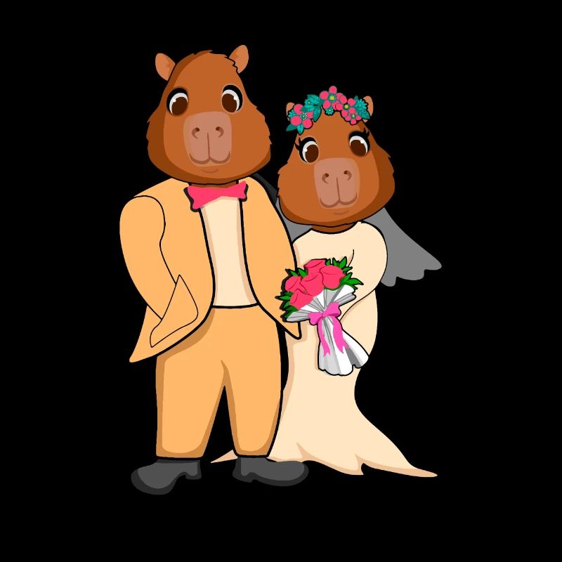Capybara-Flüsterer Hochzeit