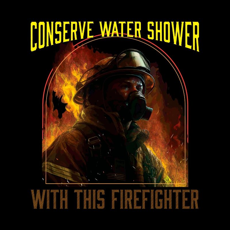 Conserve Water Shower With This Firefighter