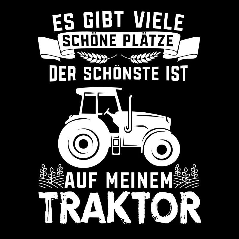 Landwirt Schönster Platz Traktor Bauer Acker