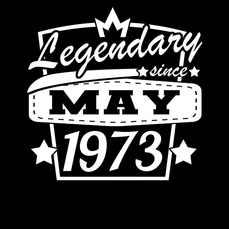 Mai 1973 Retro Geburtstag