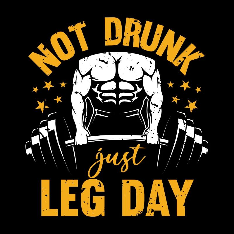 Not drunk, just Leg Day