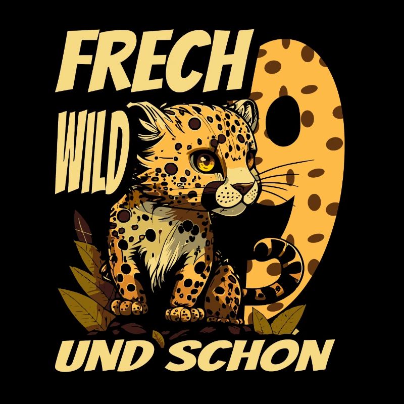 9. Kindergeburtstags Party Leopard Wild und Frech