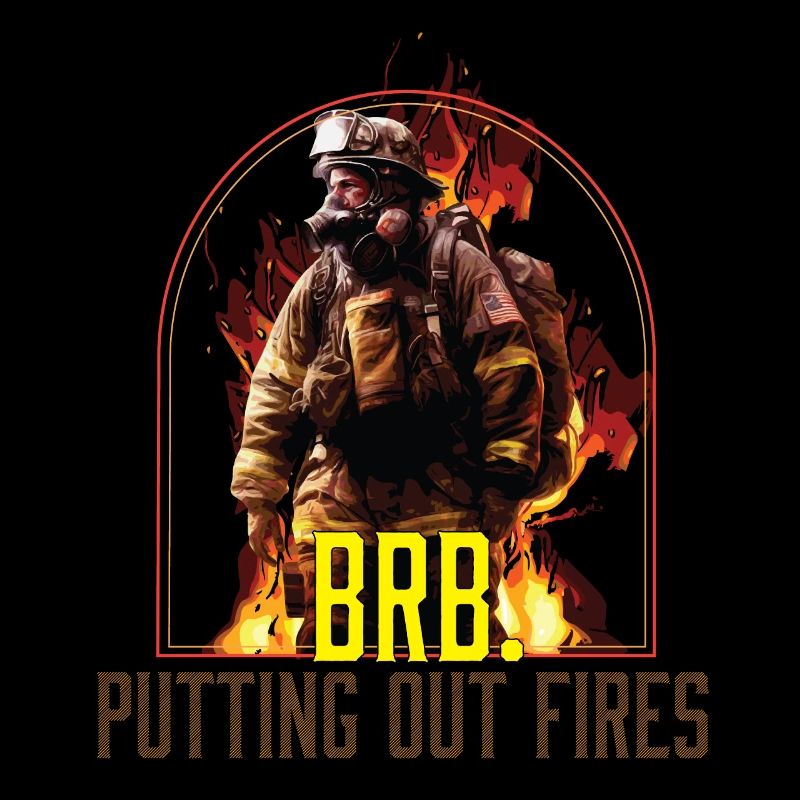 BRB Putting Out Fires Firefighter Fireman