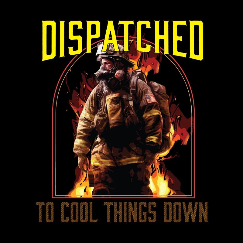 Dispatched to Cool Things Down Funny Fireman