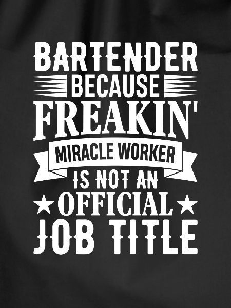 Kellnerin Barkeeper Kellner Kellner