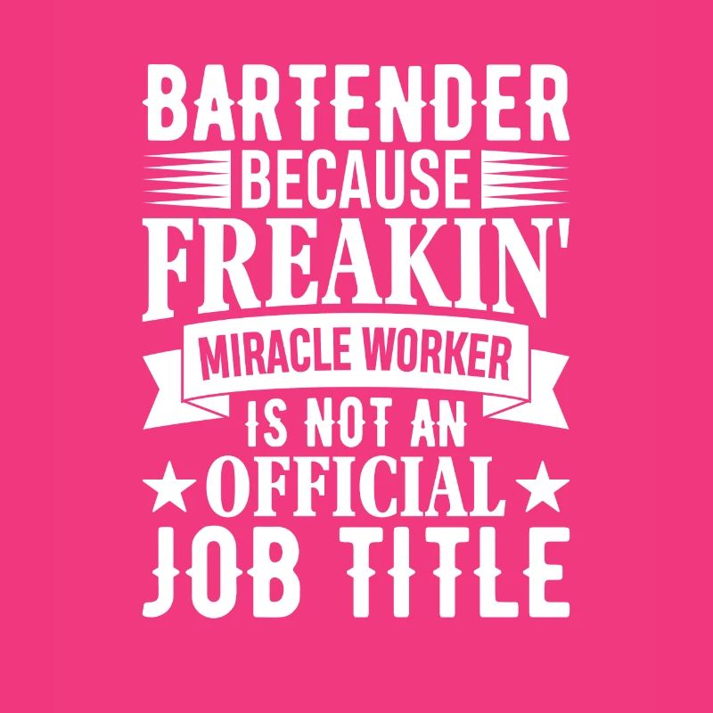 Kellnerin Barkeeper Kellner Kellner