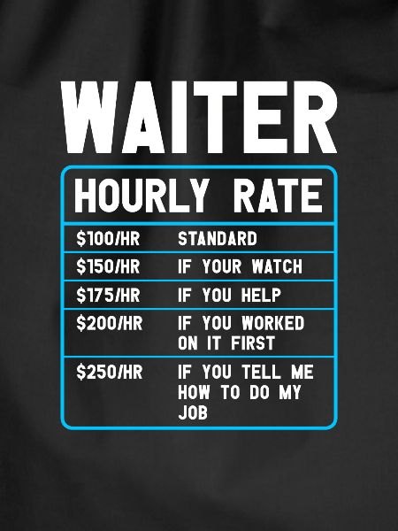 Waitress Bartender Waiter Bartending