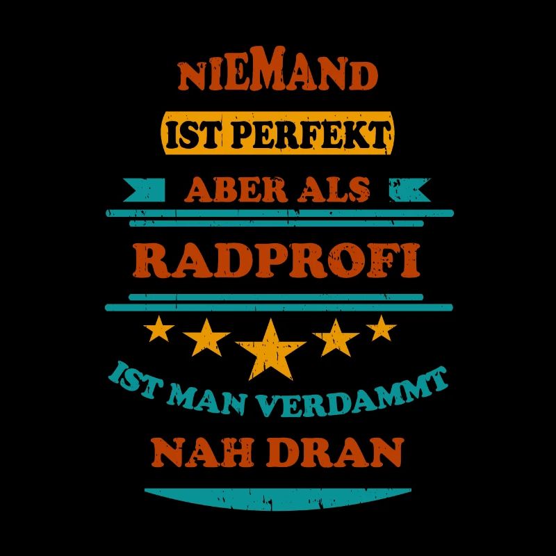 Niemand ist perfekt Radprofi Retro