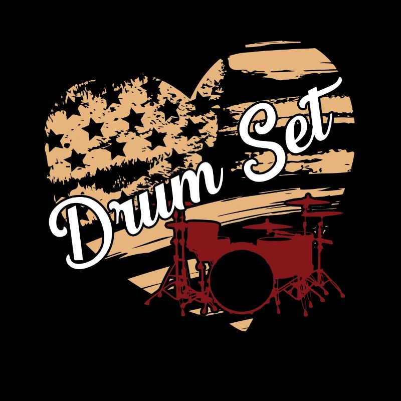 Drum Set Drum Set Flag