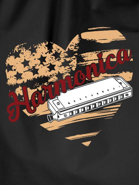 Harmonica Harmonica Flag