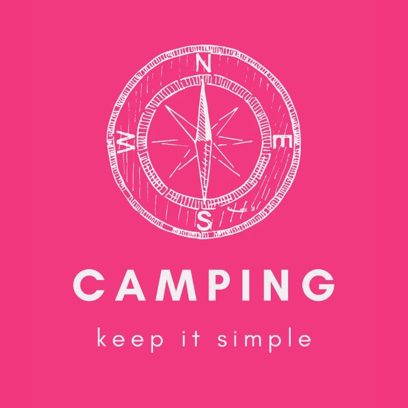 Camping Compass keep it simple