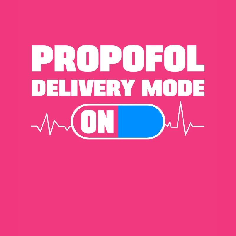 Drôle d’anesthésiste Mode d’administration de propofol activé