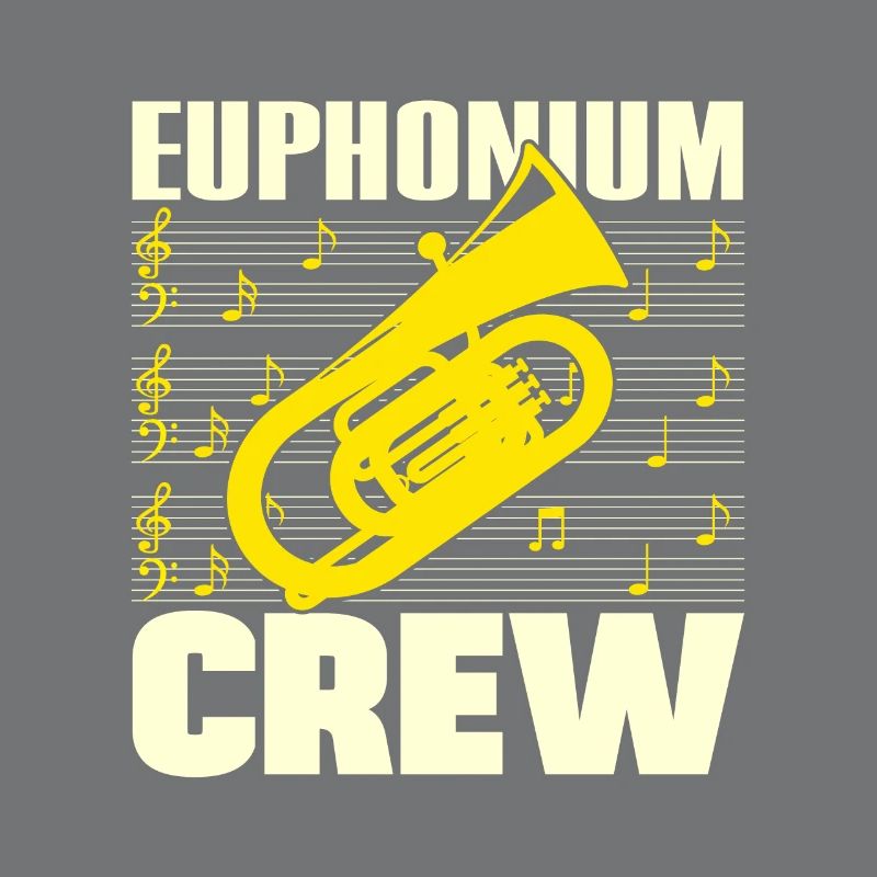 Euphonium Crew Baritone Player Gift Idea