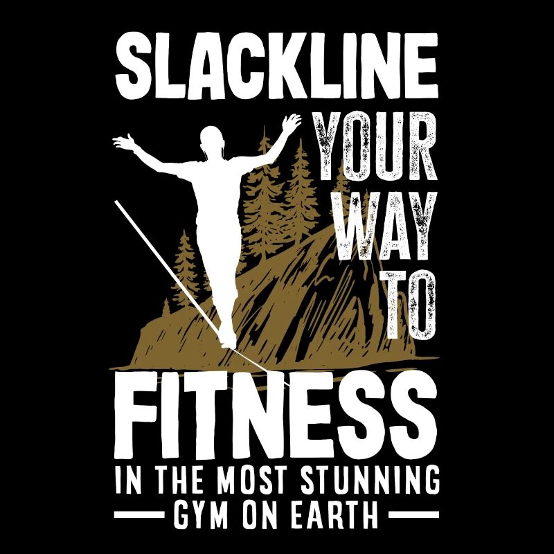 Slackline votre chemin vers la forme physique, dans le plus