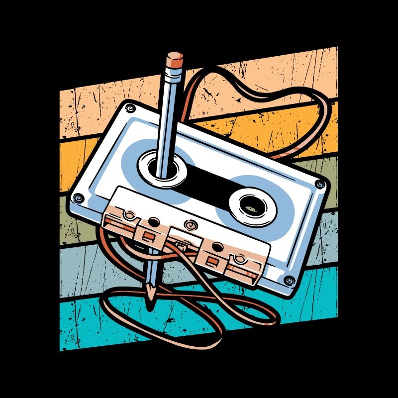 Retro Kassette 80er 90er Jahre