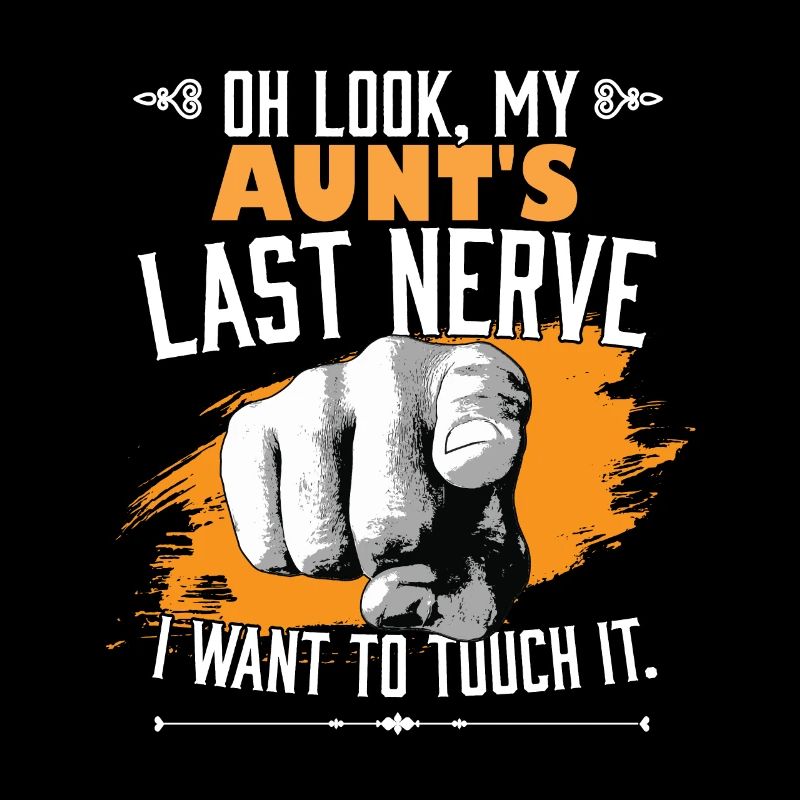 Look My Aunt's Last Nerve Funny Auntie Matching