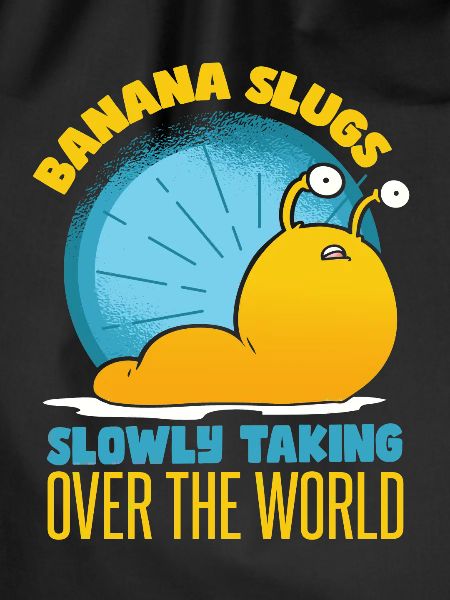 Funny Banana Slug
