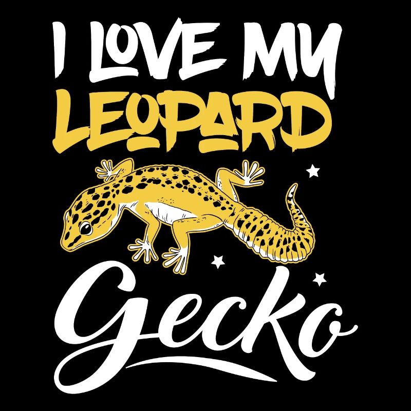 I Love My Leopard Gecko Reptile Lizard Lover