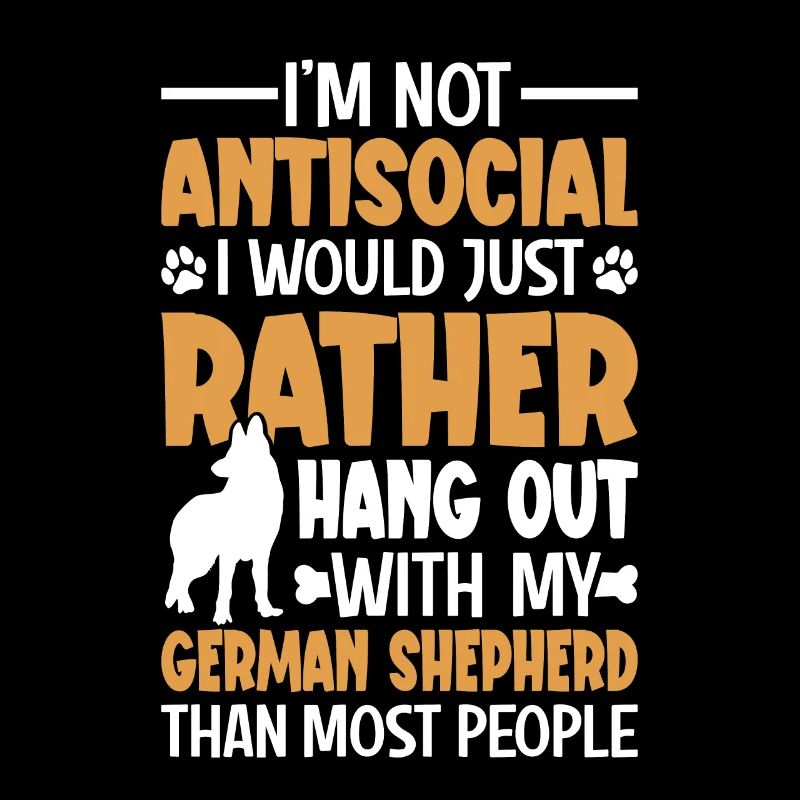 Hundebesitzer Schäferhund