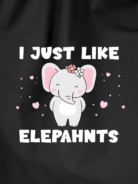 I just like elephants